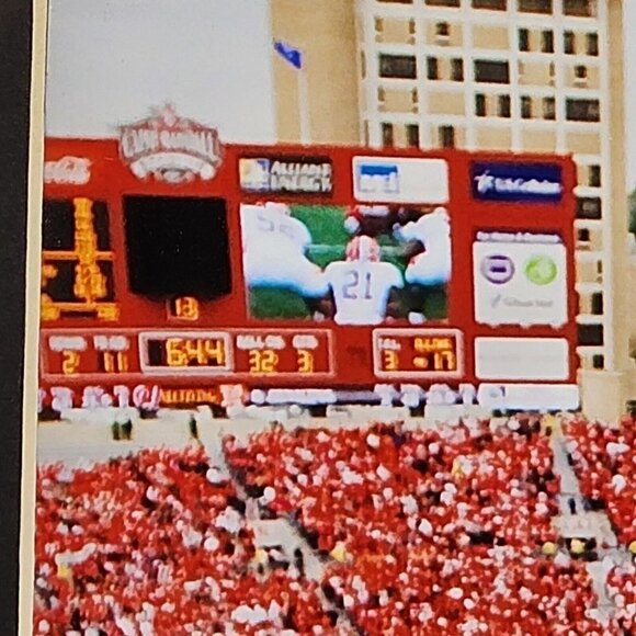 Framed Photo Wisconsin Badgers Football Stadium Official Licensed NCAA 2008 Game - Picture 9 of 12